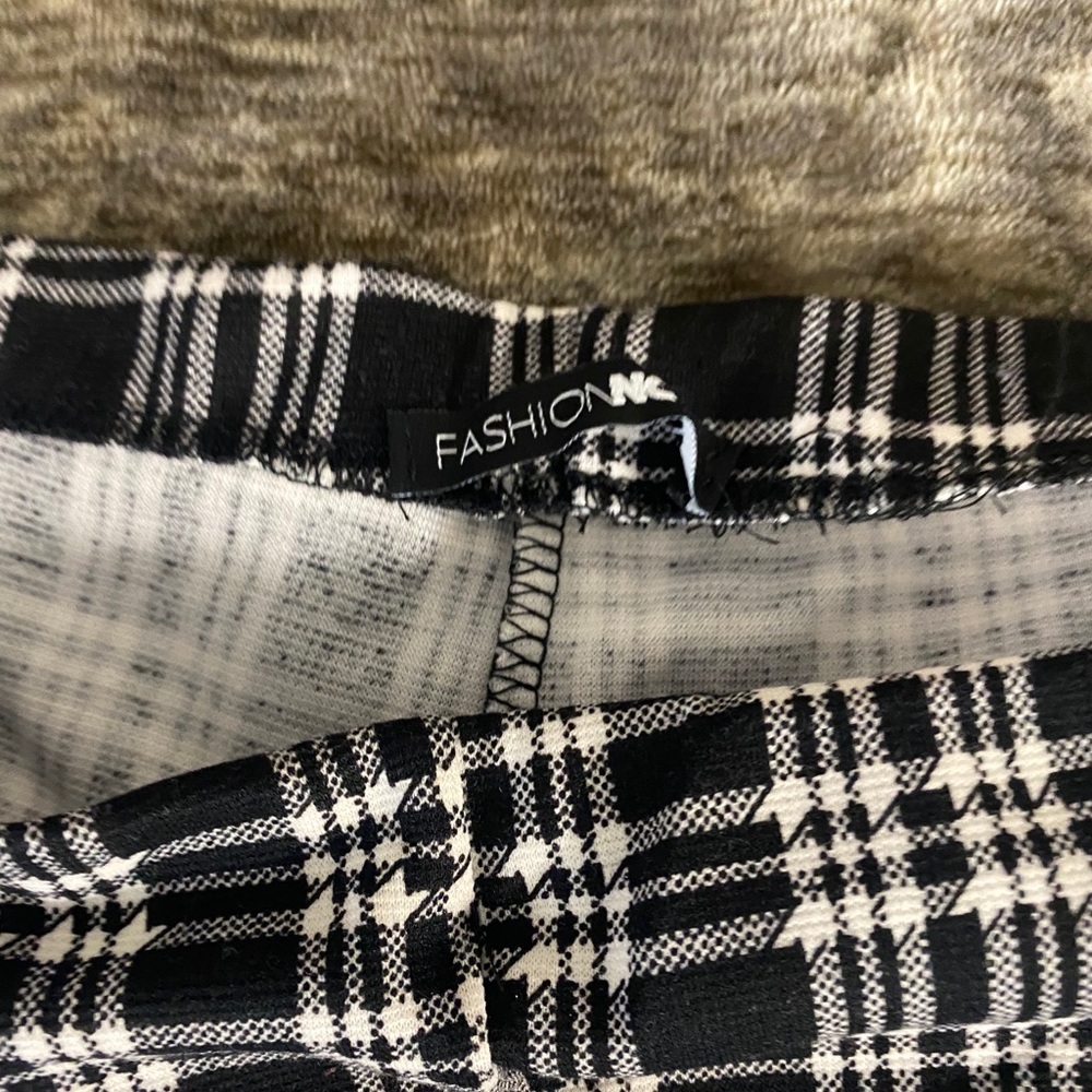 checkered pants